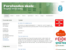 Tablet Screenshot of furulundenskole.no